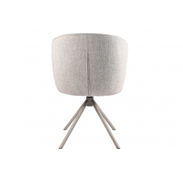 Стілець поворотний R-160 френч ваніль + капучино