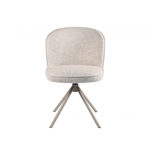 Стілець поворотний R-160 френч ваніль + капучино