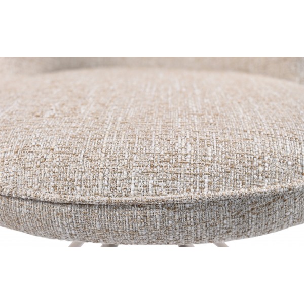 Стілець поворотний R-160 френч ваніль + капучино