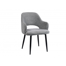 Стілець M-234 холодний сірий + чорний