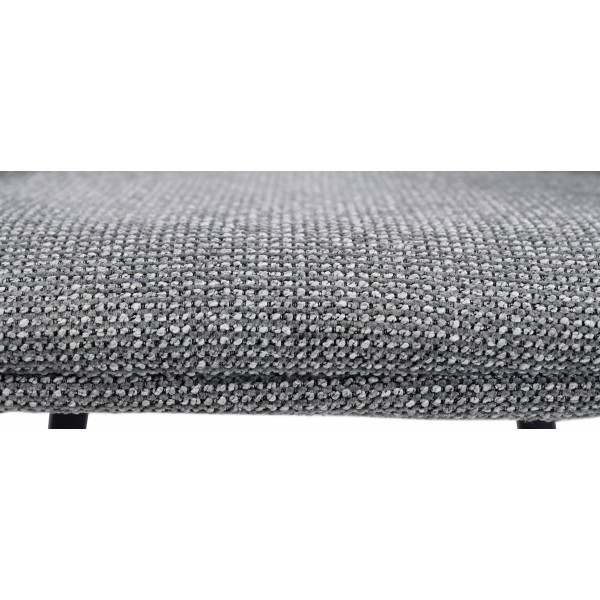 Стілець M-234 холодний сірий + чорний