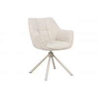 Стілець поворотний R-69 френч ваніль + капучино