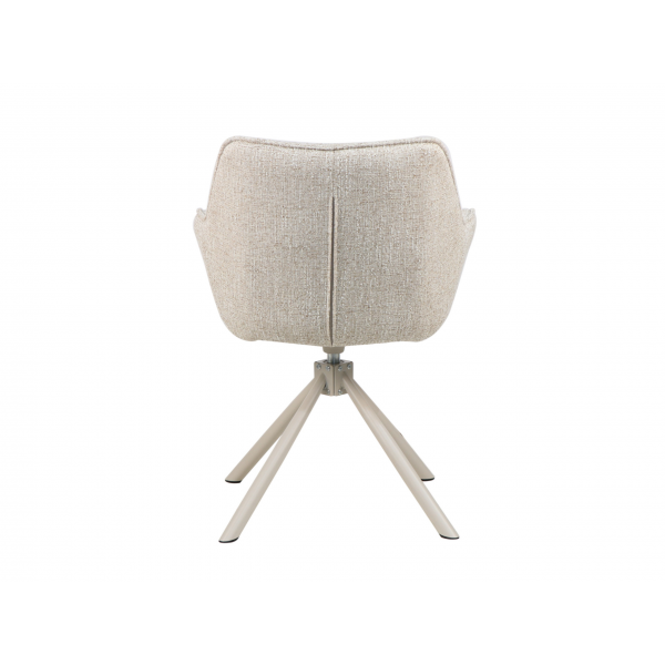 Стілець поворотний R-69 френч ваніль + капучино