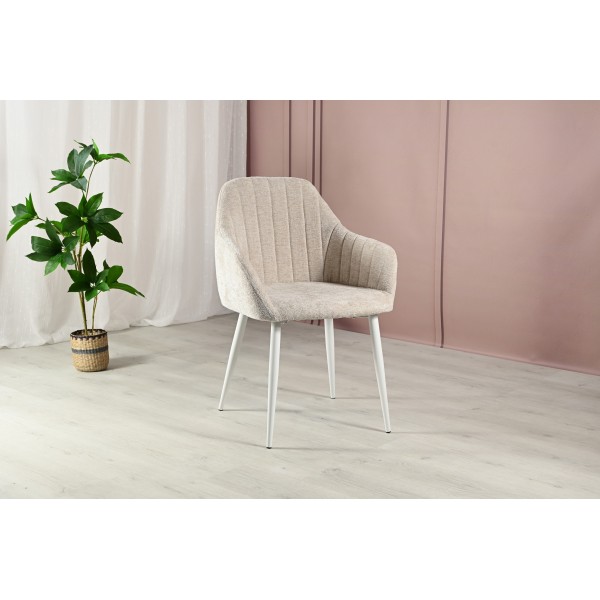 Стілець M-95 екрю + білий