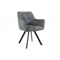 Стілець M-235 графіт + чорний