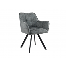 Стілець M-235 графіт + чорний