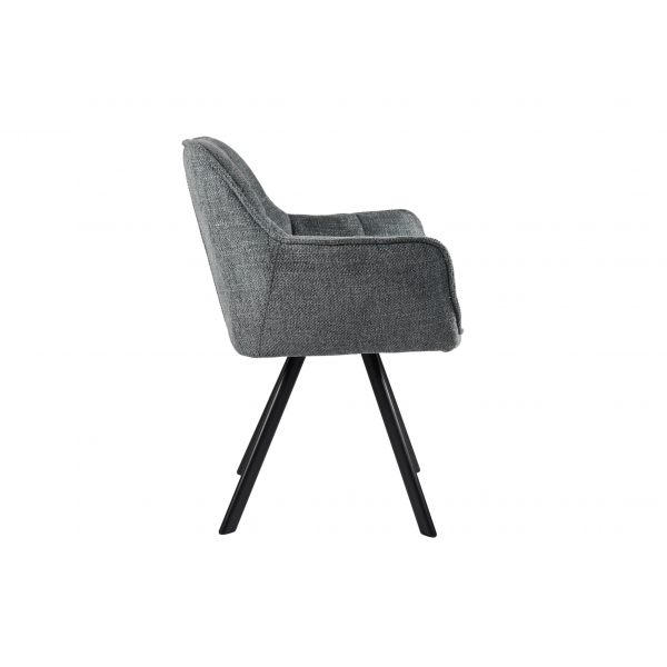 Стілець M-235 графіт + чорний