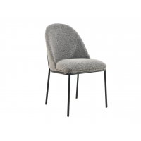 Стілець M-110 сірий + чорний