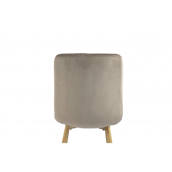 Стілець N-41 капучино велюр + дуб