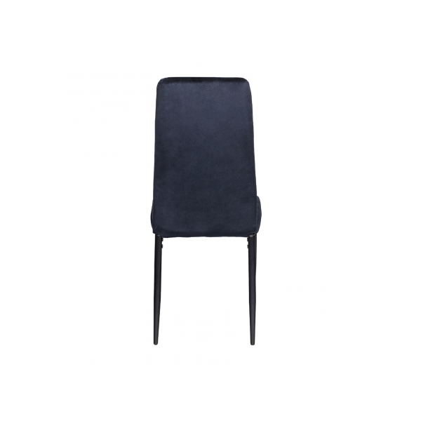 Стілець N-66-2 чорний велюр