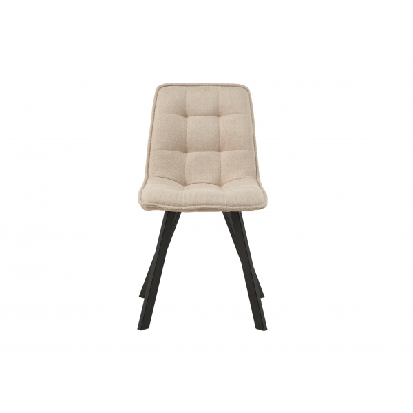 Стілець M-70 айворі + чорний