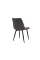 Стілець N-46 сірий велюр + чорний
