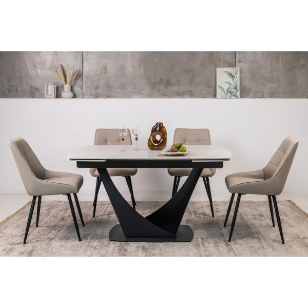 Стілець M-75 капучино + чорний