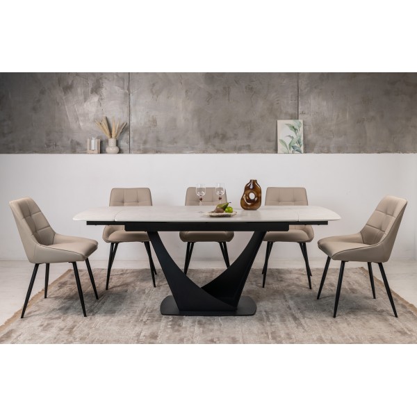 Стілець M-75 капучино + чорний