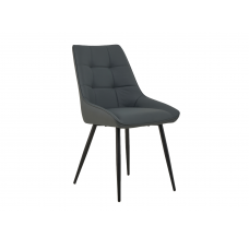 Стілець M-75 сірий + чорний