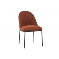 Стілець M-110 теракотовий + чорний