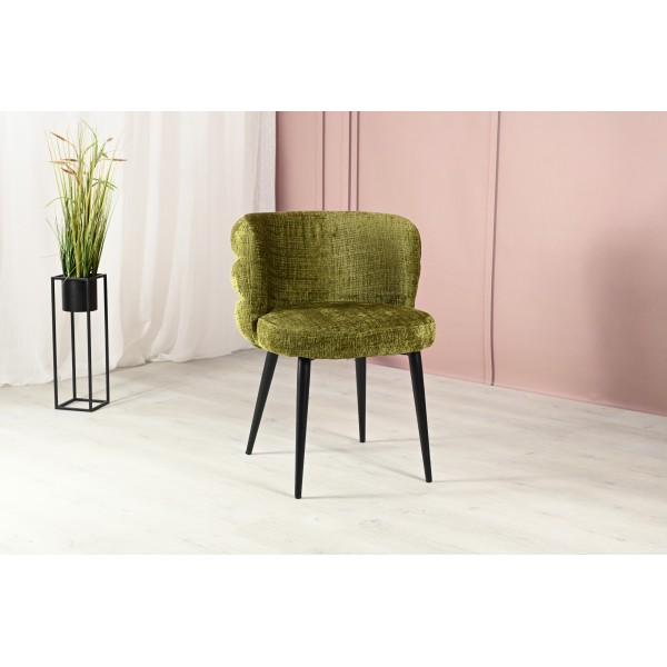 Стілець M-215 мох + чорний