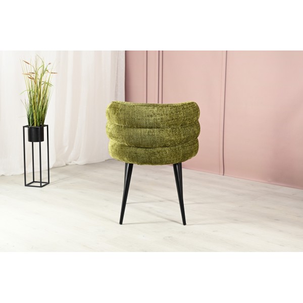 Стілець M-215 мох + чорний