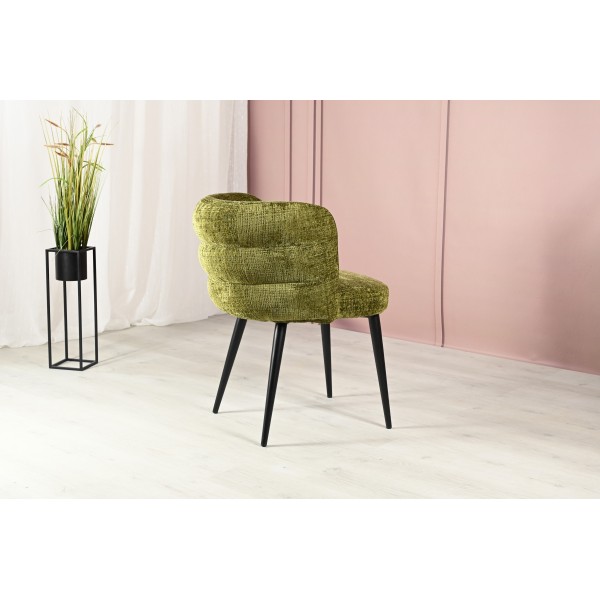 Стілець M-215 мох + чорний