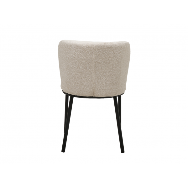 Стілець M-140 айворі + чорний