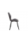 Стілець N-54 темно-сірий велюр + чорний