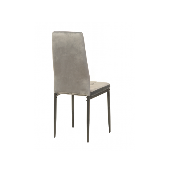 Стілець N-66-2 сірий велюр