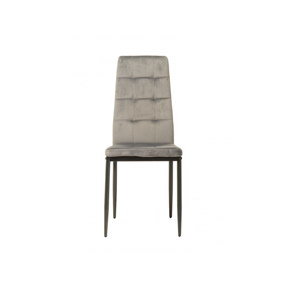 Стілець N-66-2 сірий велюр