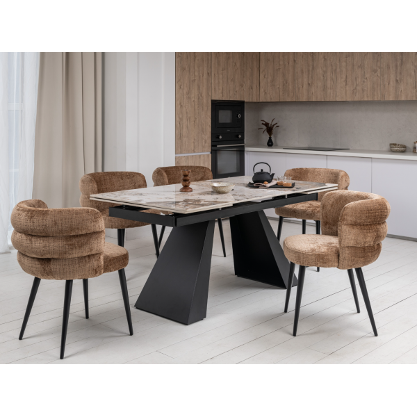 Стілець M-215 сандал + чорний