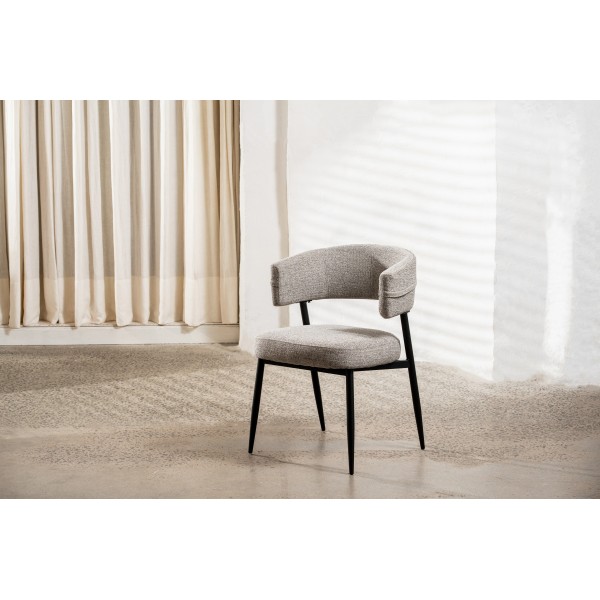 Стілець M-117 граніт + чорний