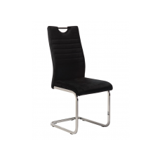 Стілець S-120 чорний велюр