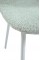 Стілець N-160 м'ятний букле + білий