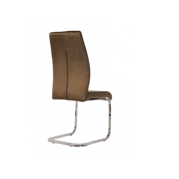 Стілець S-118 коричневий велюр