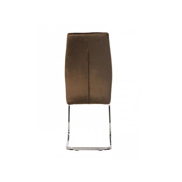 Стілець S-118 коричневий велюр