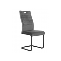 Стул S-121 серый велюр + черный