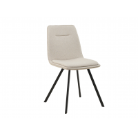 Стілець M-71 айворі + чорний