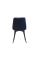 Стілець N-46 чорнильно-синій велюр + чорний