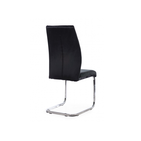 Стілець S-118 чорний велюр