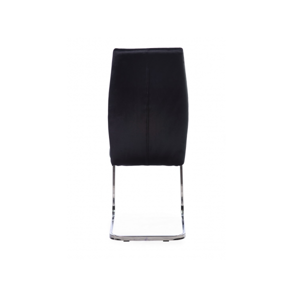 Стілець S-118 чорний велюр