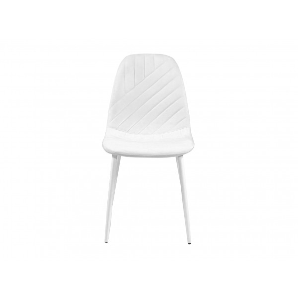 Стілець N-165 меренга велюр + айворі