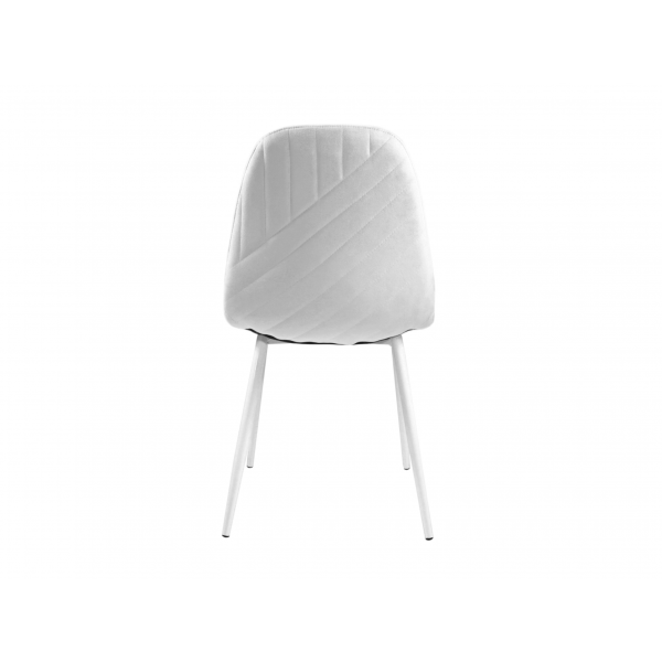 Стілець N-165 меренга велюр + айворі