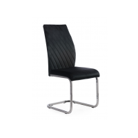 Стілець S-118 чорний велюр