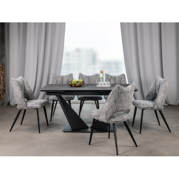 Стілець M-217 гавана + чорний