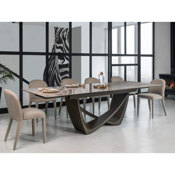 Стілець M-127 макадамія мохер