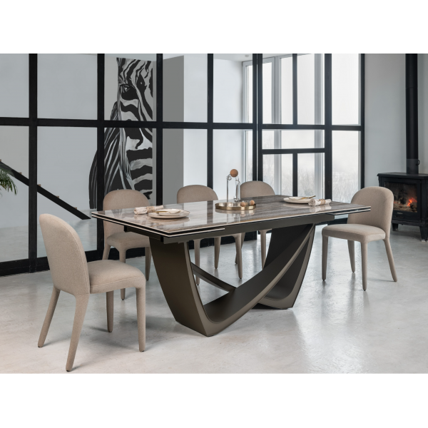 Стілець M-127 макадамія мохер