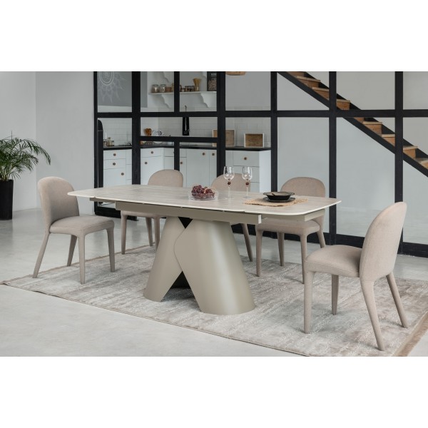 Стілець M-127 макадамія мохер