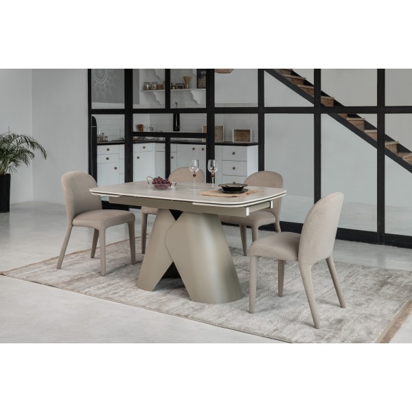 Стілець M-127 макадамія мохер