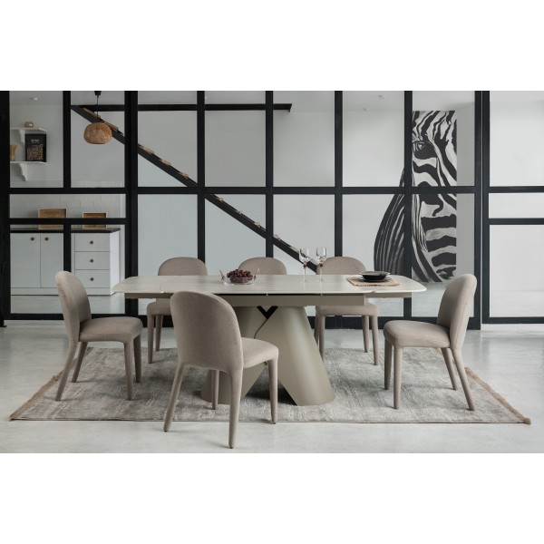 Стілець M-127 макадамія мохер