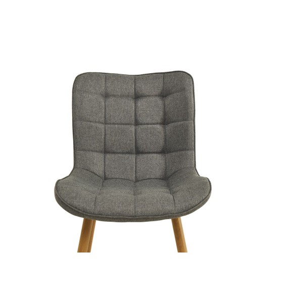 Стілець M-76 попільний + дуб