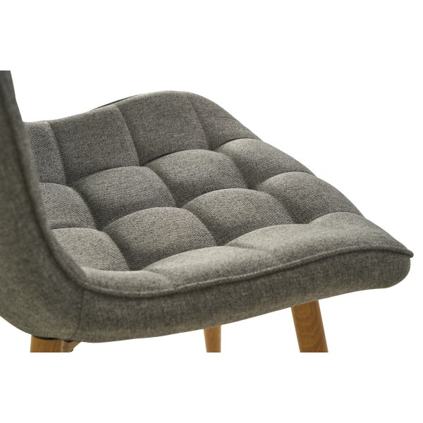 Стілець M-76 попільний + дуб