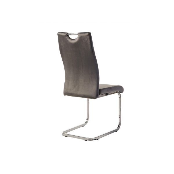 Стілець S-120 сірий велюр